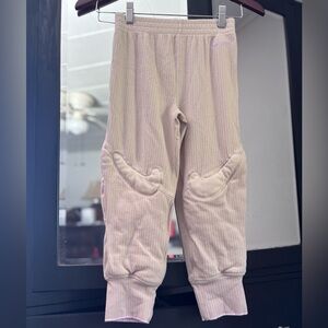 Nike Kids Beige Ribbed Sweatpants
